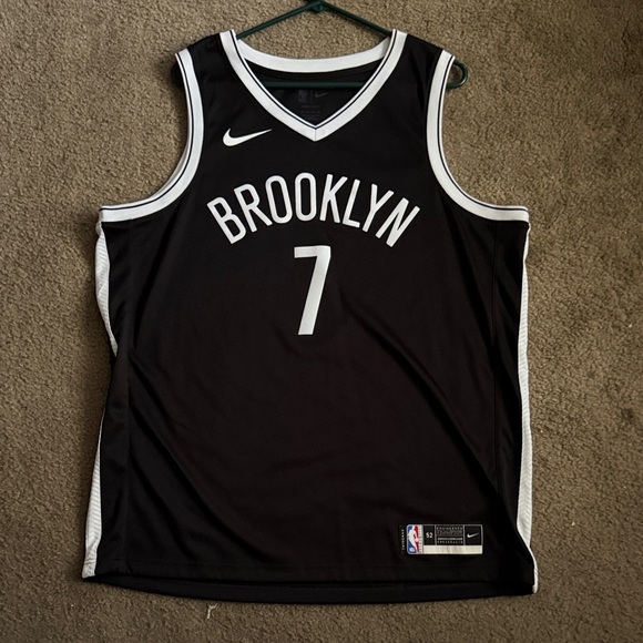 Nike Other - Nike Black and White Brooklyn Jersey